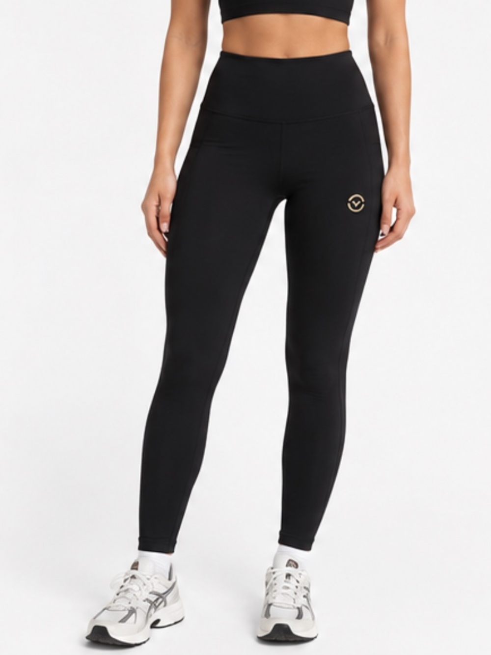 Virus Performance Black Compression Leggings